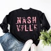 Simply Sage Market Women's Graphic Sweatshirt Pink Nashville - 2 of 2