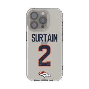 NFL Denver Broncos Players Game Tactic Clear Cell Phone Case for Apple iPhone - 1 of 4