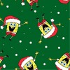 Spongebob Squarepants Santa Spongebob Men’s Green Sleep Pajama Pants - image 2 of 2