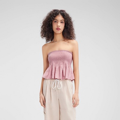 Women's Smocked Tube Top - Wild Fable™