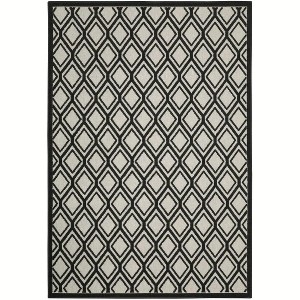 Oriental Weavers Torrey 4151G Light Grey/ Black Indoor/Outdoor Area Rug - 1'10" x 3'9" - 1 of 4