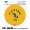 College of William & Mary Tribe Automotive Car Window Locker Circle Bumper Sticker - 3 of 4