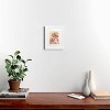  Deny Designs LouBruzzoni Girl with Pink Bow White Framed Art Print - 2 of 4