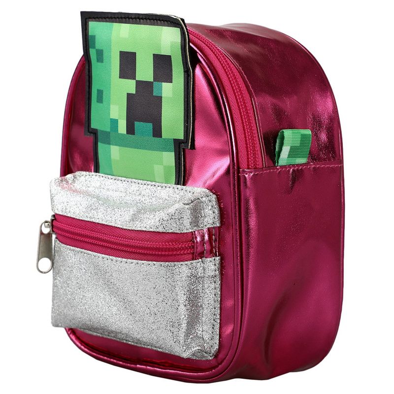 Minecraft Creeper MIcro Convertible Crossbody / Mini Backpack for Kids, 2 of 6