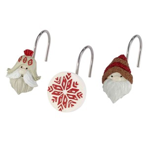 Avanti Christmas Gnomes Shower Hooks - 1 of 3