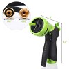 Costway 25/50/75 FT Expanding Garden Hose Flexible Water Hose w/9 Function Spray Nozzle - 3 of 4