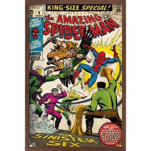 Trends International Marvel Comics - Spider-Man - Amazing Spider-Man #6 Framed Wall Poster Prints - 1 of 4