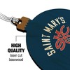 Saint Mary's College Gaels Logo Wood Christmas Tree Holiday Ornament - 3 of 4