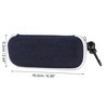 Unique Bargains Zipper Eyeglasses Case 6.38"x2.44"x1.57" 1 Pc - 4 of 4