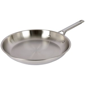 GoodCook 12" Fry pan Skillet Stainless Steel Cookware - 1 of 4