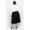 Women's Plus Size Pia Skirt - black | CITY CHIC - 4 of 4