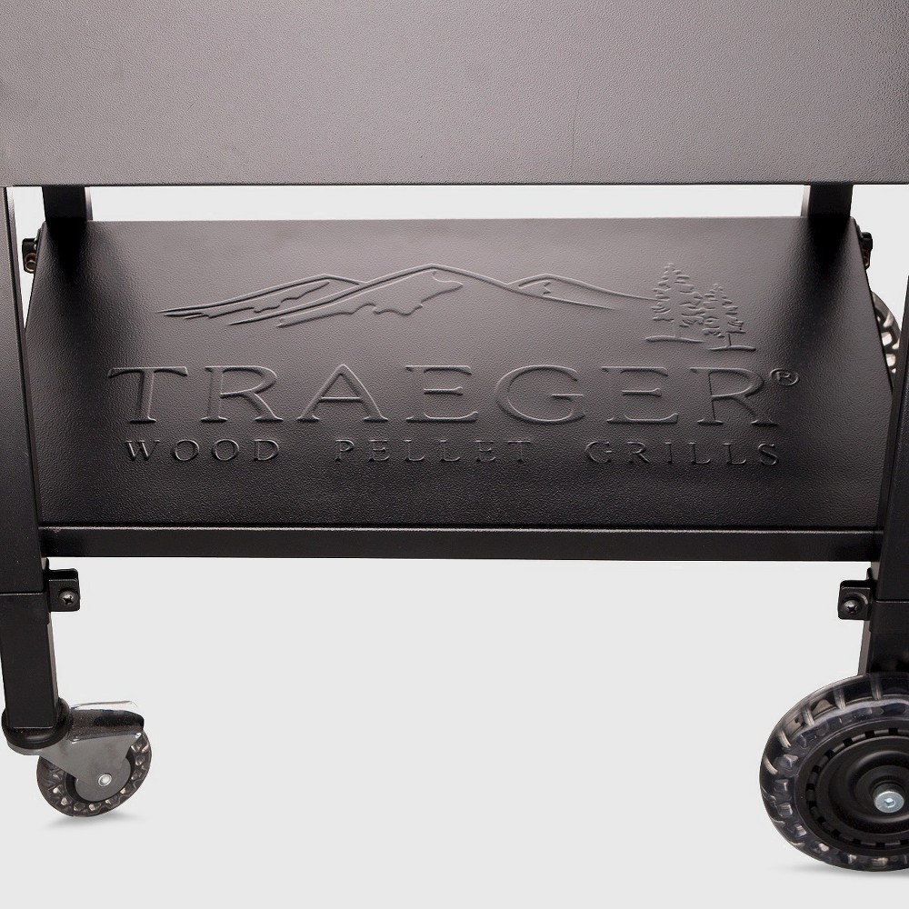 UPC 634868918452 product image for Grill cart/Table Shelf: Traeger Lil' Tex Elite Under Shelf, Black | upcitemdb.com