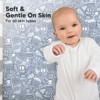 KeaBabies 2pk Soothe Fitted Crib Sheets Neutral, Organic Baby Crib Sheets, Fits Standard Nursery Baby Mattress - 4 of 4
