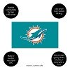 Evergreen Full Color PVC Mat, 16" x 28", Miami Dolphins Indoor and Outdoor Home Decor - 4 of 4