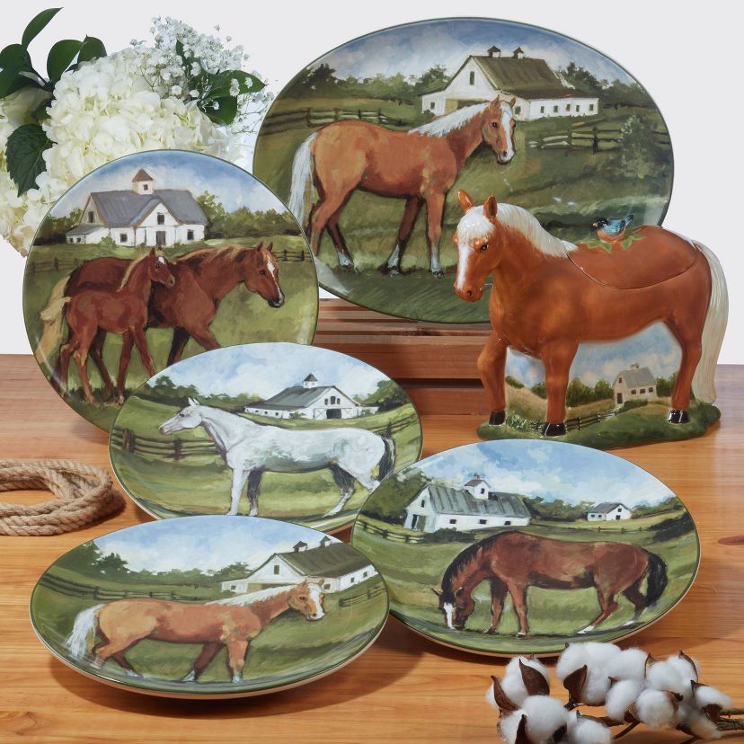 York Stables Dinnerware Collection - Certified International
