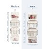 Narwey Travel Toiletry Bag for Women Large Hanging Makeup Bag - 3 of 3
