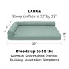FurHaven Paw-Quilted Orthopedic Deluxe L-Chaise Dog Bed - 4 of 4