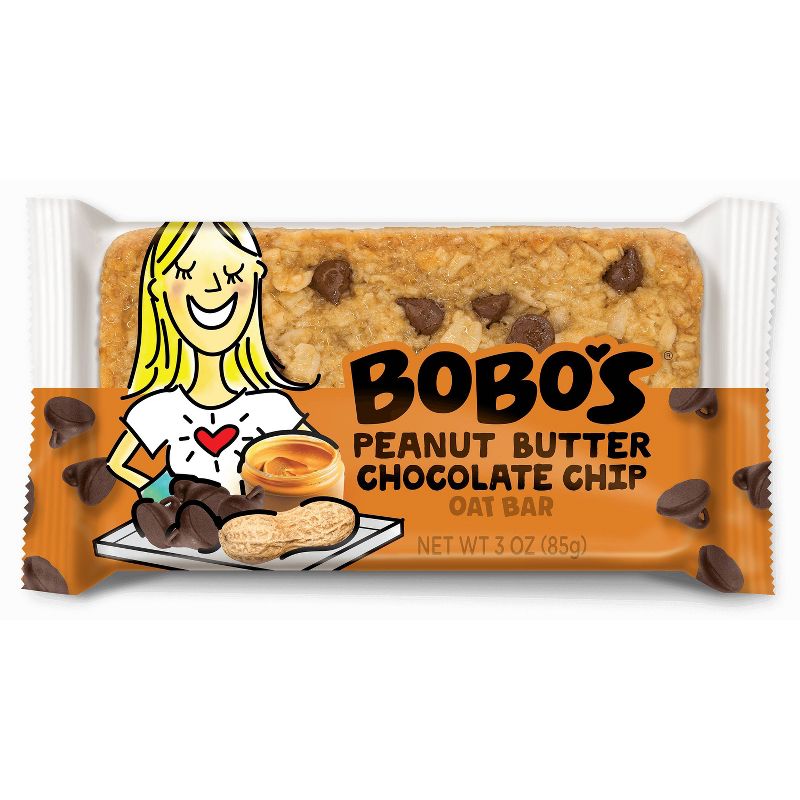 Bobo&#39;s Peanut Butter Chocolate Chip Oat Bar - 3oz, 1 of 6