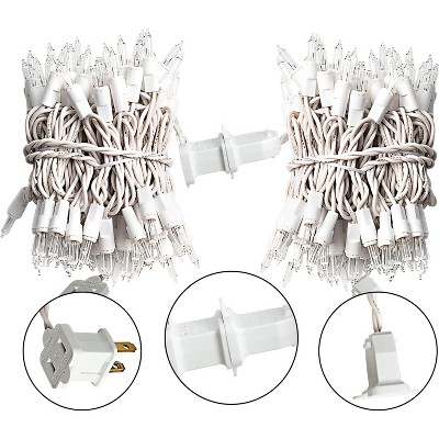 300 Count Incandescent Christmas Lights,clear White : Target