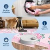 Non-Slip Hallway Runner, Soft Washable Coquette Purple Rug for Kitchen, Bedroom, & Nursery - 3 of 4