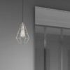 Livex Lighting Geometric 1 - Light Pendant in  Brushed Nickel - 2 of 4