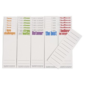 Inspired Minds Page Keepers Bookmarks, Positivity Booster Set, 6 Each of 5 Titles, Set of 30 - 1 of 1