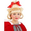 HalloweenCostumes.com One Size Fits Most Girl Christmas Girl Wig, Red/Yellow - 2 of 4