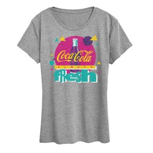Women's - Coca-Cola - 90's Retro Short Sleeve Graphic T-Shirt - 1 of 4