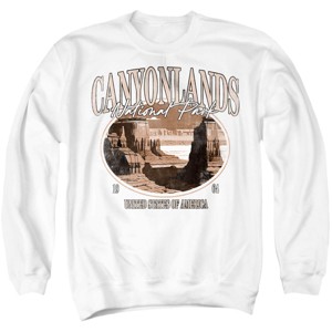 Men's Canyonlands National Park Monument Valley Vista Crewneck Sweatshirt - 1 of 4