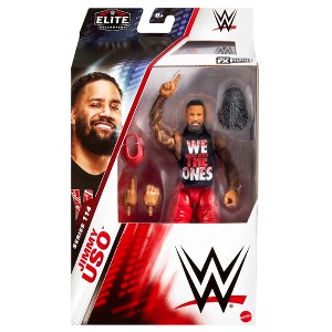 WWE Elite 114 Red Jimmy Uso Action Figure (Chase Variant) - 1 of 3