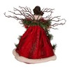 Kurt Adler 14-Inch Fabric Mache Angel Tree Topper - 4 of 4