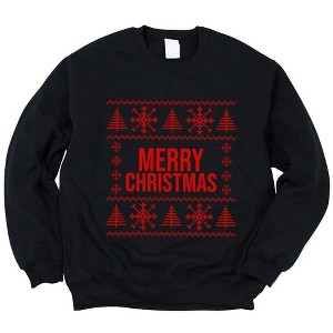 Simply Sage Market Women's Graphic Sweatshirt Merry Christmas Sweater - 1 of 4