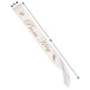 Beistle Prom King Satin Sash, 33" x 4", (2/Pkg) Multicolored - 4 of 4