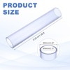 Unique Bargains High Impact Rigid Clear Pipe 1 Pc - 2 of 4