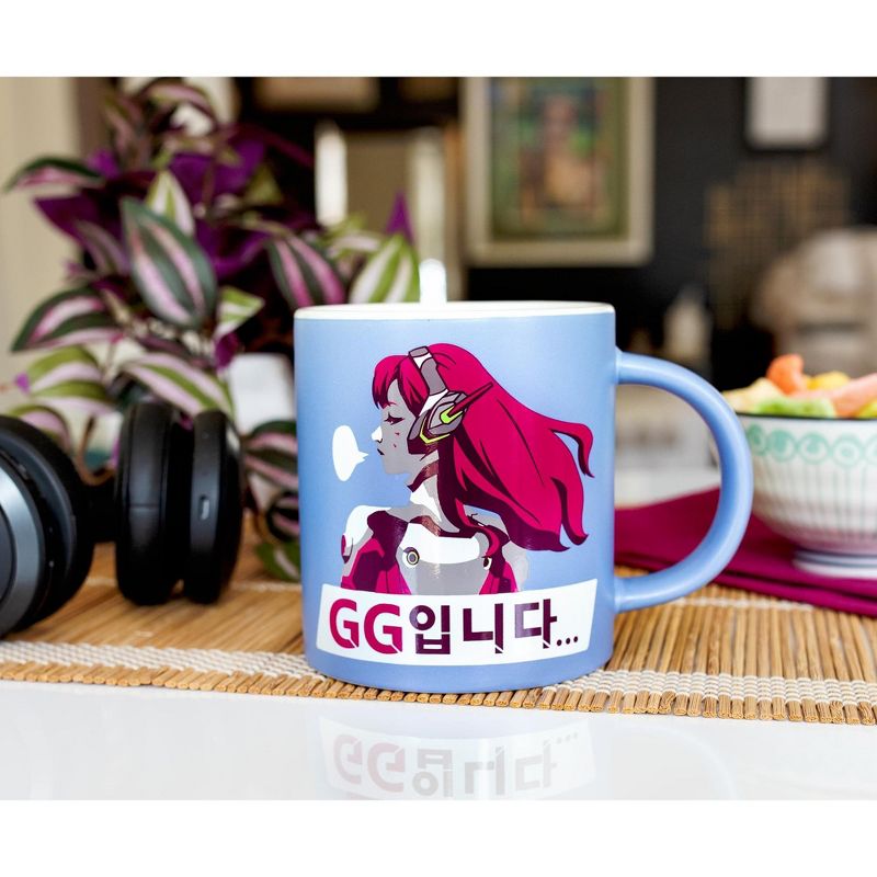 Just Funky Overwatch D.Va "Nerf This" Ceramic Coffee Mug | Holds 16 Ounces, 3 of 7