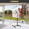 Barkan 13" - 65" Mobile TV Mount Cart, Tilt & Height Adjustment - 2 of 4