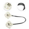 Unique Bargains Floral Rhinestones Hair Clips 1 Pc - 3 of 4