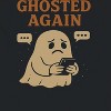 Rerun Island Men Ghosted Again Short Sleeve Graphic Cotton T-Shirt - 2 of 4