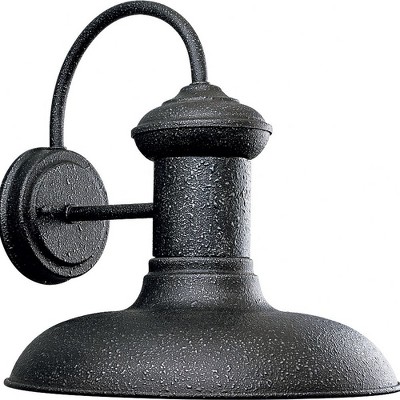 Progress Lighting Brookside 1-Light Gilded Iron Steel Wall Lantern