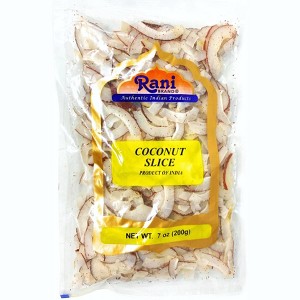 Coconut (Copra) Sliced - 7oz (200g) - Rani Brand Authentic Indian Products - 1 of 4