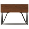 Solid Wood Veneer Lift Top Coffee Table with Storage, Two Open Compartments, Ideal for Living Room or Family Room - 2 of 4
