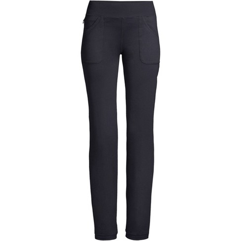 Lands' End Women's Petite Active 5 Pocket Pants - Medium - Black : Target