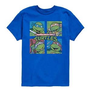 Boys' - Teenage Mutant Ninja Turtles - Grid Short Sleeve Graphic T-Shirt - 1 of 4