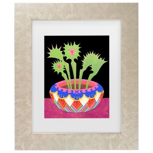Trademark Fine Art - Tsz Kam Flytraps in a pot, 2021 Matted Framed Art - 1 of 4