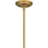Quoizel Lighting Cabry 8 - Light Chandelier in  Brushed Weathered Brass - 3 of 4