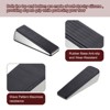 Unique Bargains Anti-Slip Design Zinc Alloy PVC Elastic Door Stopper 2 Pcs - 4 of 4