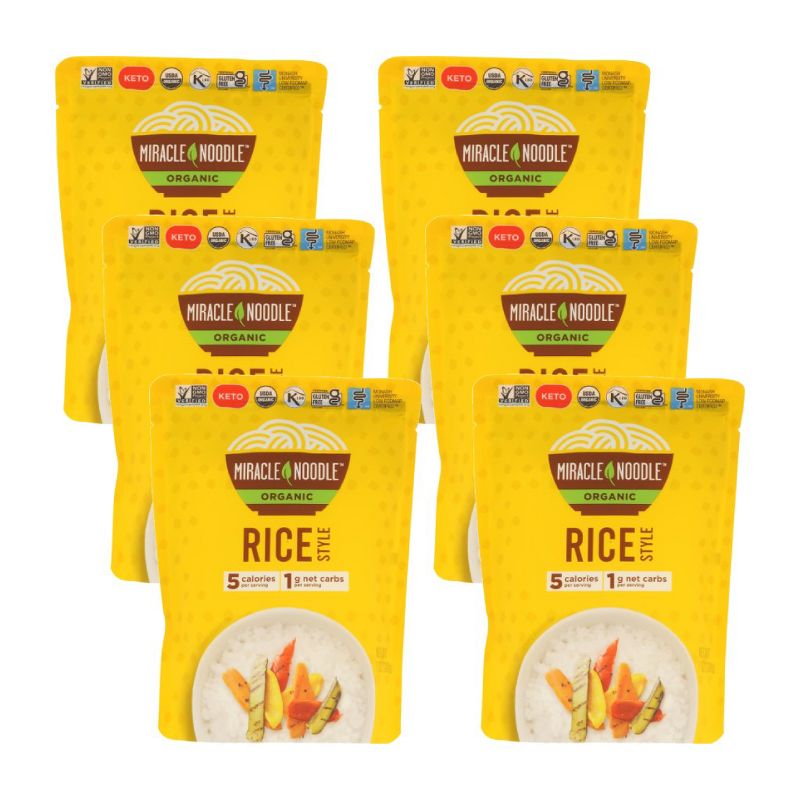 Miracle Noodle Rice Style - Case of 6/7 oz, 1 of 8