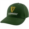 Adult Guinness Logo Gilroy Turtle Dark Green Adjustable Hat - 2 of 4