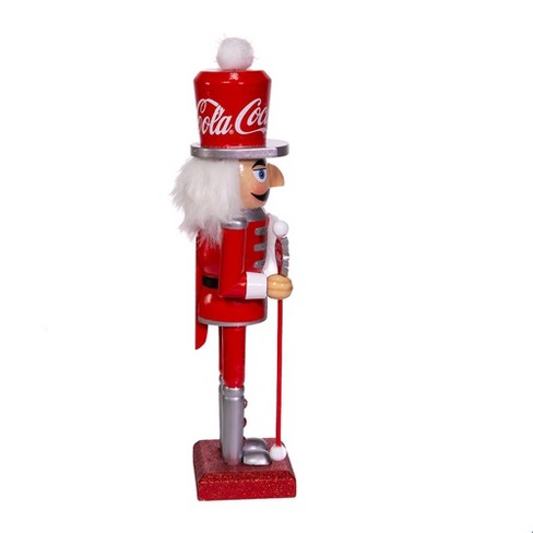 Kurt Adler 10-Inch Wooden Coca-Cola Nutcracker 