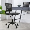 NicBex Adjustable Height Mesh Ergonomic Home Office Chairs with Universal Wheels for Work Study - 2 of 4